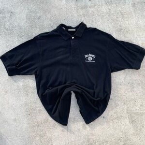 Jack Daniel’s Country Cocktails Polo Shirt Black Cutter & Buck L/G